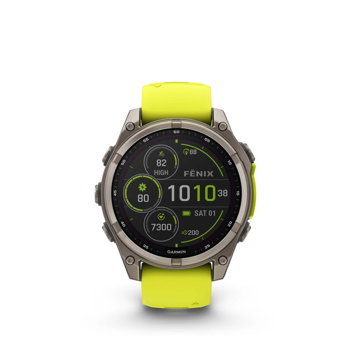 Garmin fenix 8 - Solar Sapphire 47 mm Titanium, bild 2