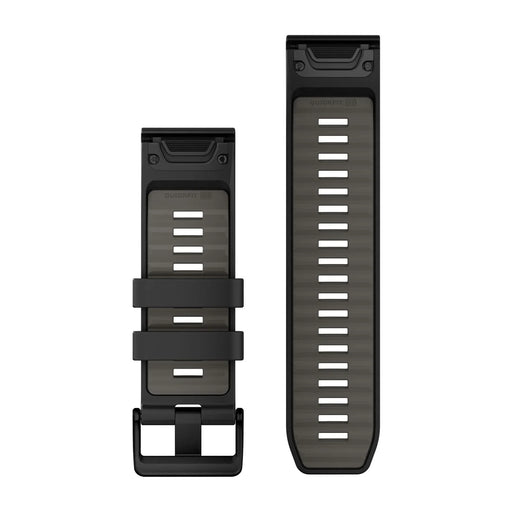 Garmin QuickFit 26 Klockarmband Black/Pebble Gray Silikon, bild 2