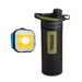 Grayl GeoPress Purifier Bottle Black Camo + MeolinQ Light01 Paketdeal