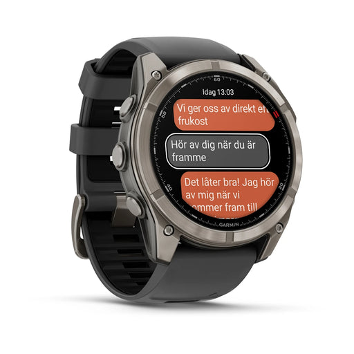 Garmin fenix 8 Pro – 51 mm Amoled Sapphire Titan, bild 2