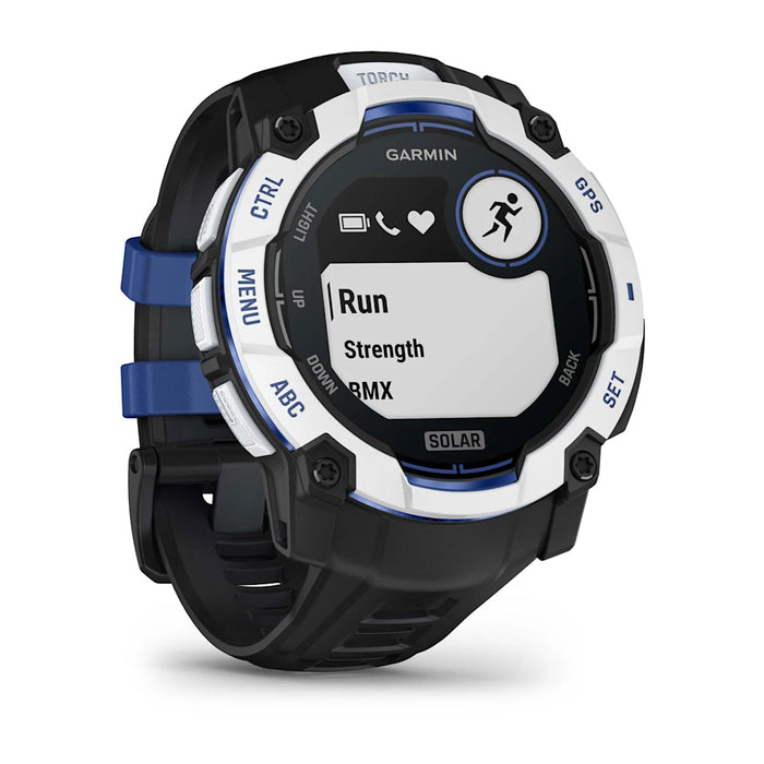 Garmin Instinct 3 50mm Solar Whitestone/Black, bild 3