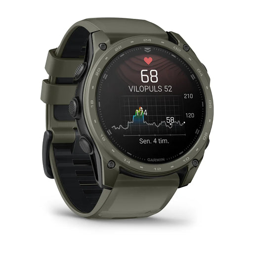 Garmin Tactix 8– AMOLED Olivgrön Cerakote-beläggning 51mm, bild 2