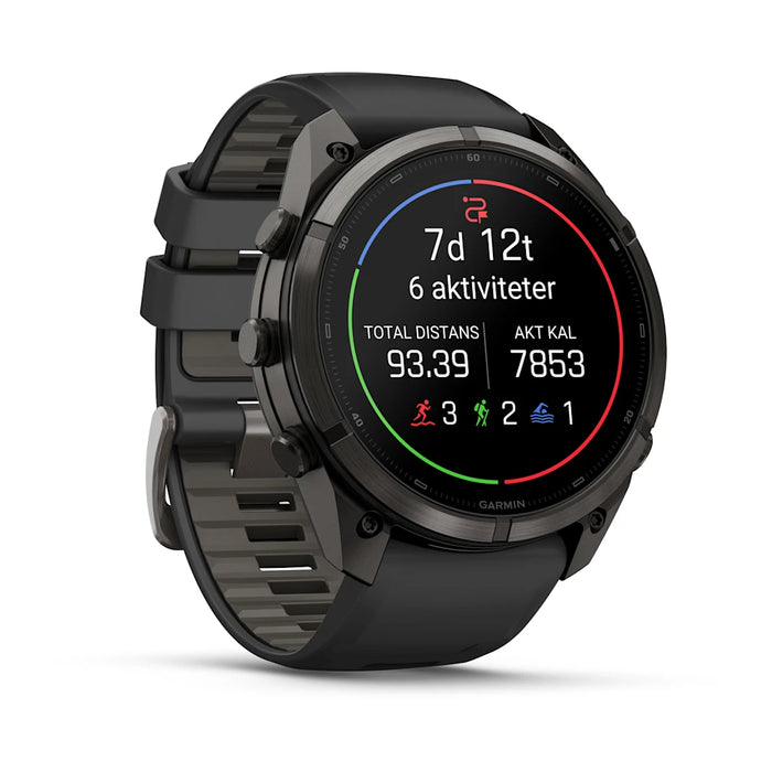 Garmin fēnix 9 Pro - AMOLED 51 mm Sapphire Carbon Gray DLC Titanium, bild 7
