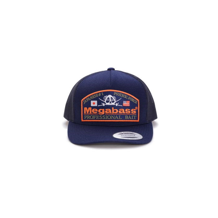 MEGABASS Psychic Trucker Navy Keps