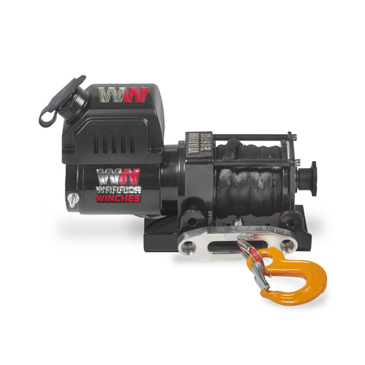 Warrior Winches Ninja 2000 Elektrisk vinsch 12V Syntetlina, bild 2