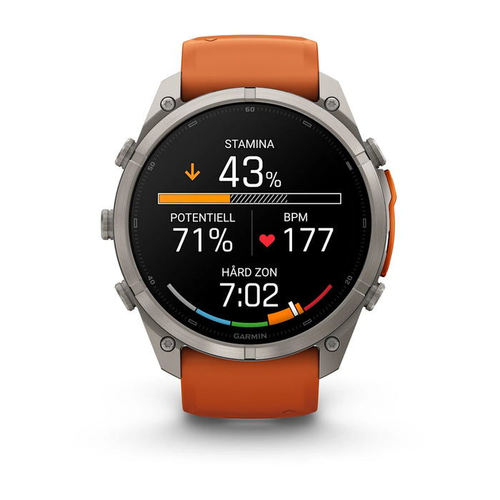 Garmin fēnix 9 Pro InReach - AMOLED 51 mm Sapphire Titanium, bild 4