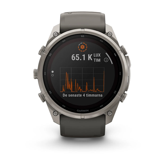 Garmin fēnix 9 Pro InReach Solar - 51 mm Sapphire Titanium, bild 3