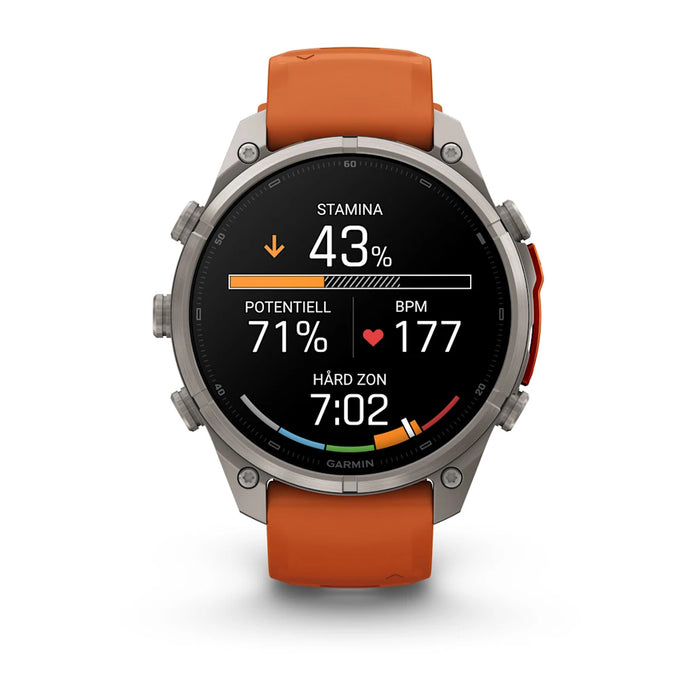 Garmin fēnix 9 Pro InReach - AMOLED 47 mm Sapphire Titanium, bild 3