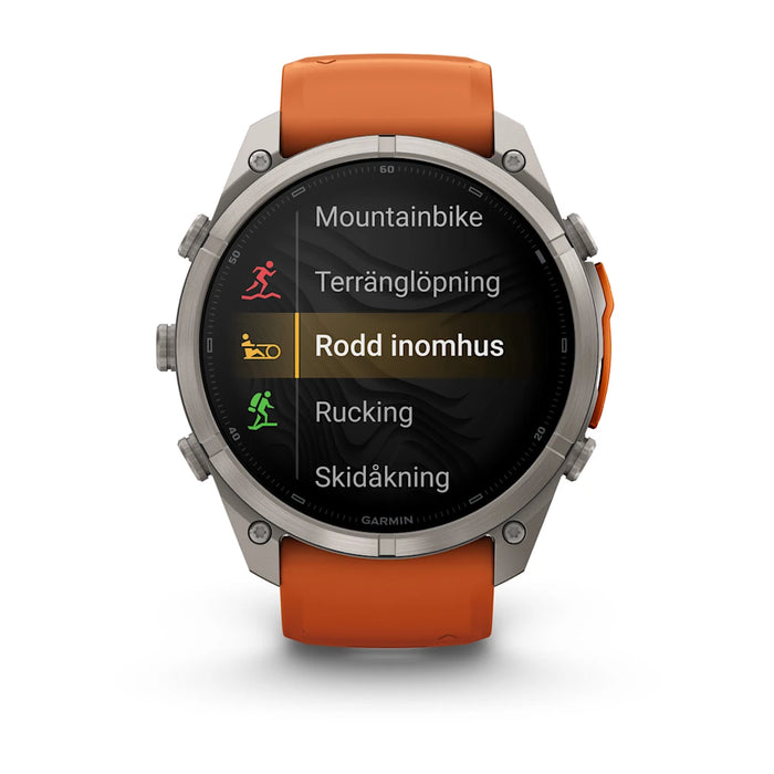 Garmin fēnix 9 Pro InReach - AMOLED 51 mm Sapphire Titanium, bild 5