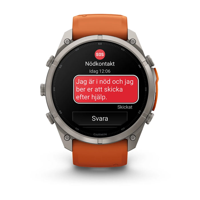 Garmin fēnix 9 Pro InReach - AMOLED 51 mm Sapphire Titanium, bild 3