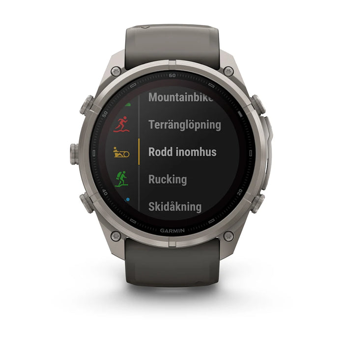 Garmin fēnix 9 Pro InReach Solar - 51 mm Sapphire Titanium, bild 5