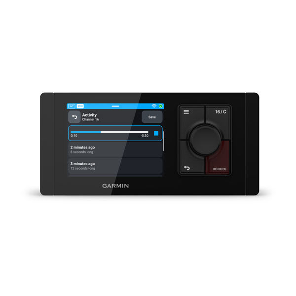 Garmin Signal VHF 220 monterad med fäste