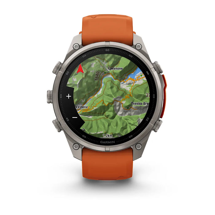 Garmin fēnix 9 Pro InReach - AMOLED 47 mm Sapphire Titanium, bild 5