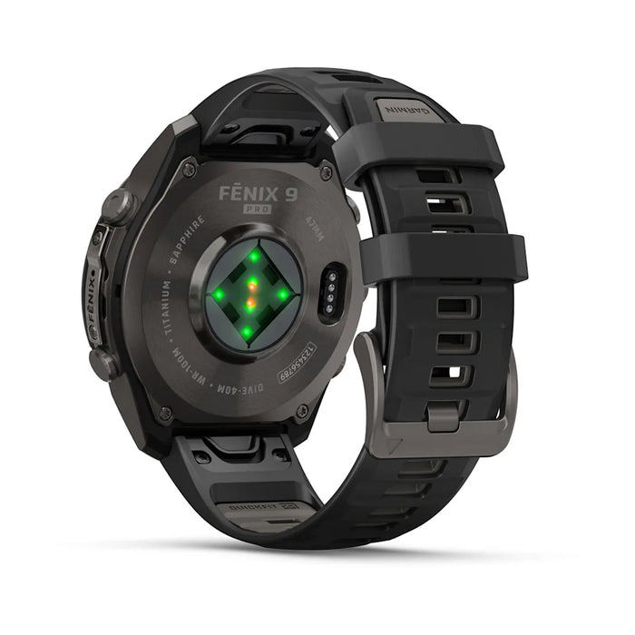 Garmin fēnix 9 Pro - AMOLED 47 mm Sapphire Carbon Gray DLC Titanium, bild 11