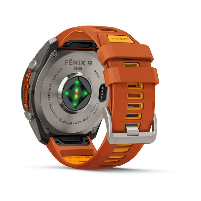 Garmin fēnix 9 Pro InReach - AMOLED 51 mm Sapphire Titanium, bild 11