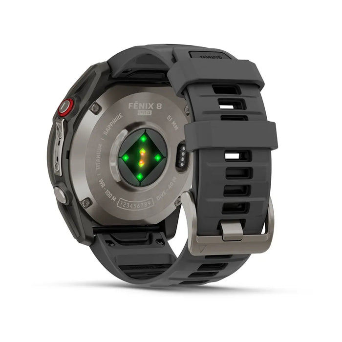 Garmin fenix 8 Pro – 51 mm Amoled Sapphire Titan, bild 7