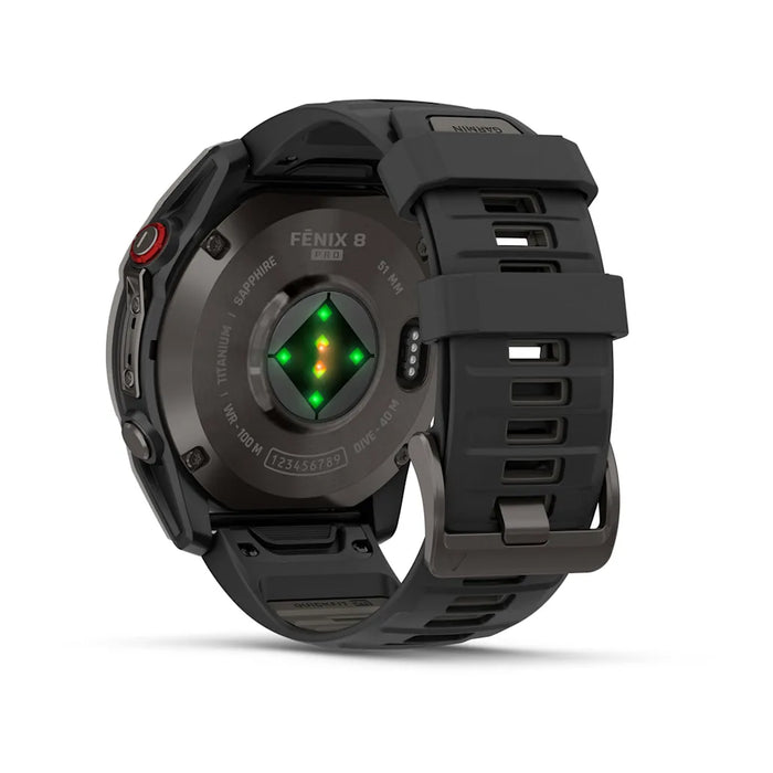 Garmin fenix 8 Pro – 51 mm Amoled Sapphire DLC-Titan Demo, bild 7