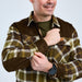 Pinewood Men's Douglas Shirt - Olivegreen/Cr.white, bild 5