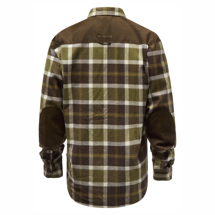 Pinewood Men's Douglas Shirt - Olivegreen/Cr.white, bild 4