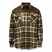 Pinewood Men's Douglas Shirt - Olivegreen/Cr.white, bild 3