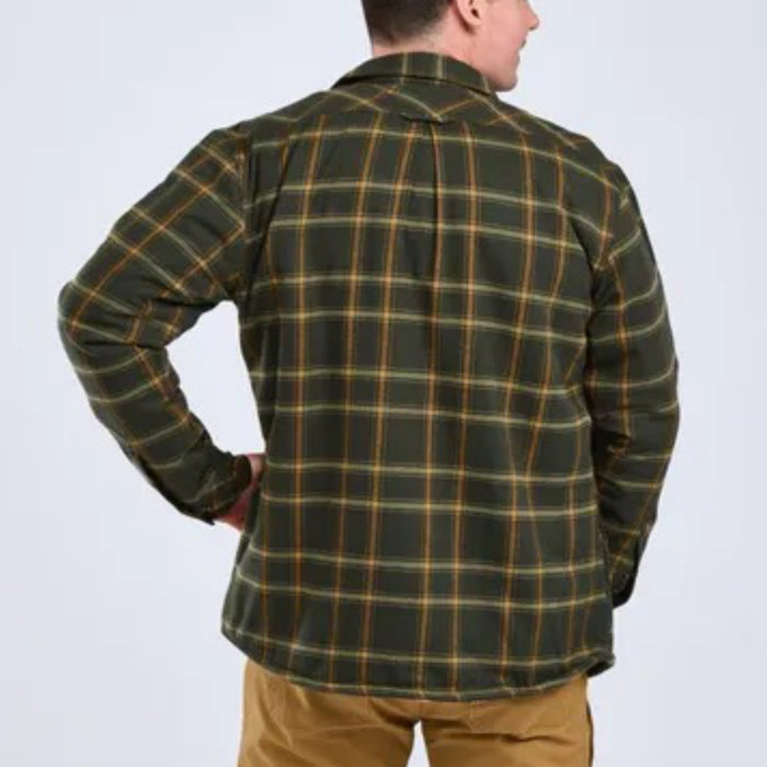 Pinewood Pile Overshirt Grön/ Bronze, bild 6