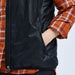 Pinewood Wool Insulated Midlayer Vest Black Dam, bild 8