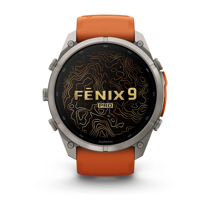 Garmin fēnix 9 Pro InReach - AMOLED 51 mm Sapphire Titanium, bild 2