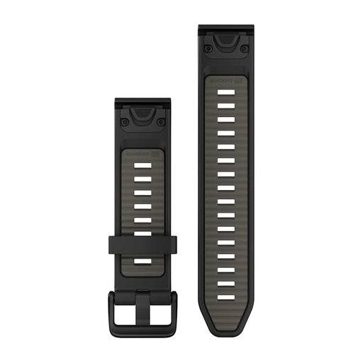 Garmin QuickFit 20 Klockarmband Svart/Pebble Gray Silikon, bild 2