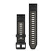 Garmin QuickFit 20 Klockarmband Svart/Pebble Gray Silikon, bild 2