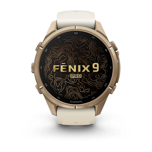 Garmin fēnix 9 Pro - AMOLED 43 mm Sapphire Autumn Gold Titanium, bild 2
