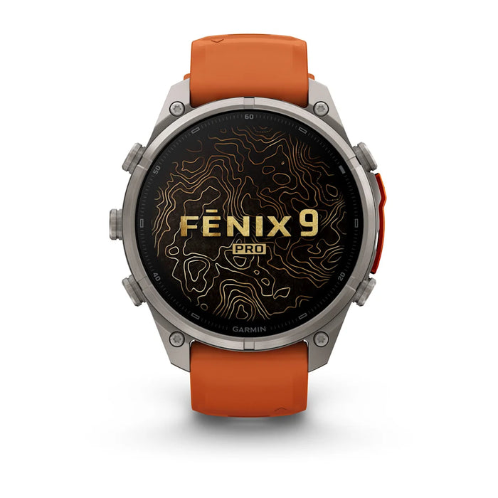 Garmin fēnix 9 Pro InReach - AMOLED 47 mm Sapphire Titanium, bild 2