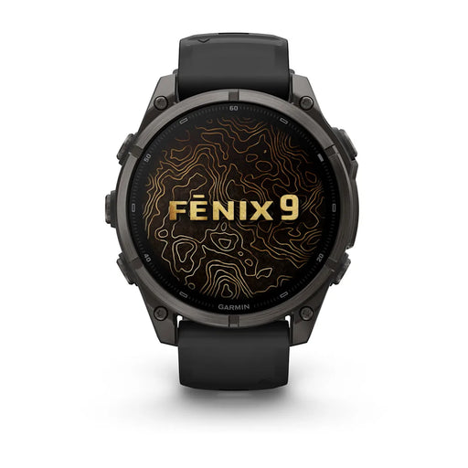 Garmin fēnix 9 - AMOLED 47 mm Sapphire Carbon Gray DLC Titanium, bild 2