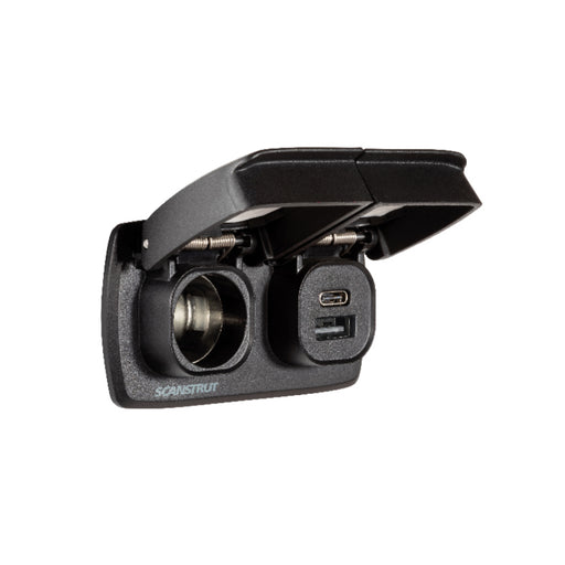 ScanStrut Flip-Pro Duo USB-A/C & 12/24V Cigguttag