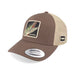 Skillfish Grisjävel Retro Brown/Khaki A-frame Truckerkeps