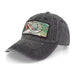 Skillfish Big Pike 382 Snow Washed Black Denim Dad Cap