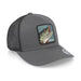 Skillfish Grisjävel Patch Charcoal/Black Truckerkeps, bild 2