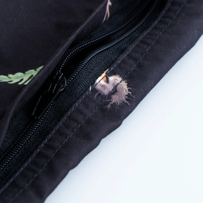 SQRTN Plants Swimshorts Black - kayakstore.se