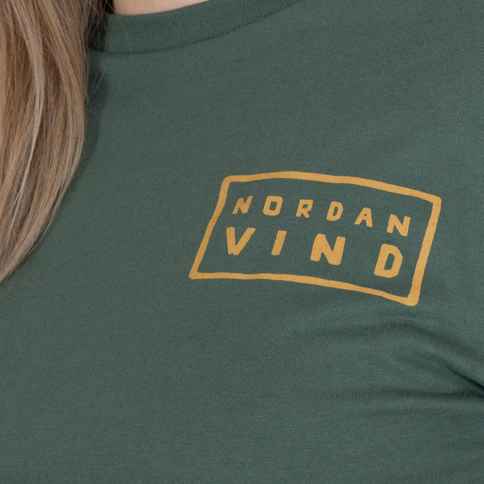 SQRTN Nordanvind T-Shirt - Stone Olive, bild 4