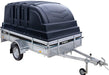 Tiki CS300-LH Obromsad Släpvagn 750kg - 100 cm Kåpa Paket