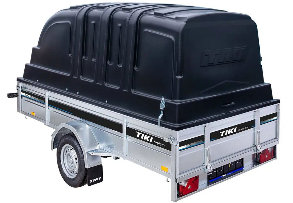 Tiki CS300-LH Obromsad Släpvagn 750kg - 100 cm Kåpa Paket, bild 2