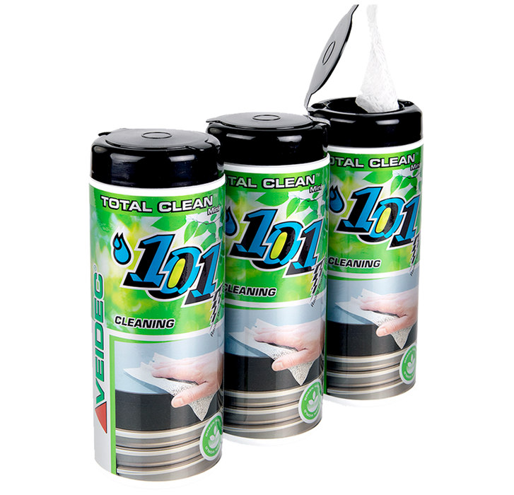 VEIDEC Total Clean Mini Rengöringsdukar, 40 st
