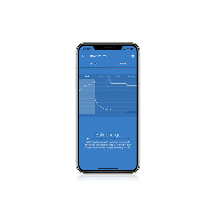 Victron Energy Blue Smart IP67 Laddare, 24V 12A-1 230V med Bluetooth, bild 2
