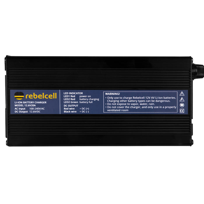 Rebelcell 12.6V20A NMC Charger, bild 3