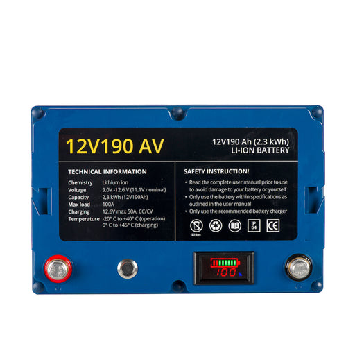 Rebelcell 12V190 AV li-ion Battery, bild 2