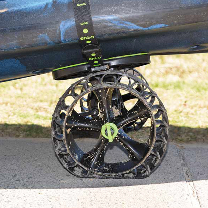 Railblaza C-Tug SandTrakz Kayak Cart Green kayakstora.com 