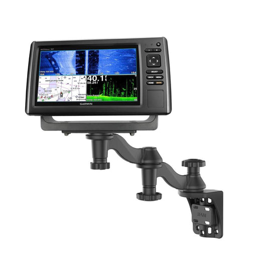 RAM Mounts Vertikal Dubbel Svängarm Marinelektronik
