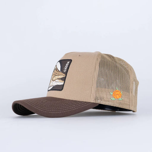 SQRTN Gädda Trucker Keps - Hooked Khaki