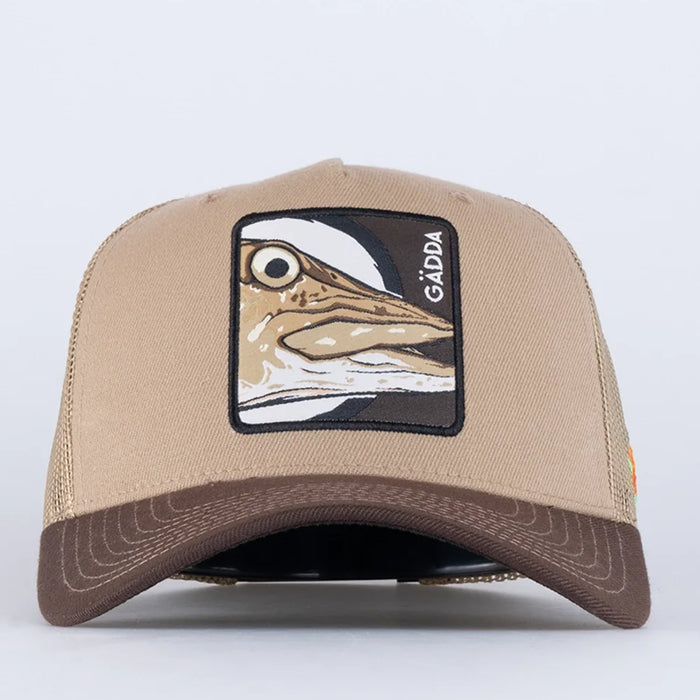 SQRTN Gädda Trucker Keps - Hooked Khaki, bild 2