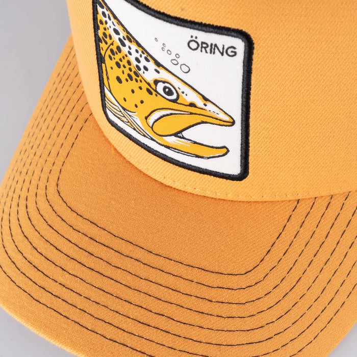 SQRTN Öring Trucker Keps - Hooked Mustard, bild 3