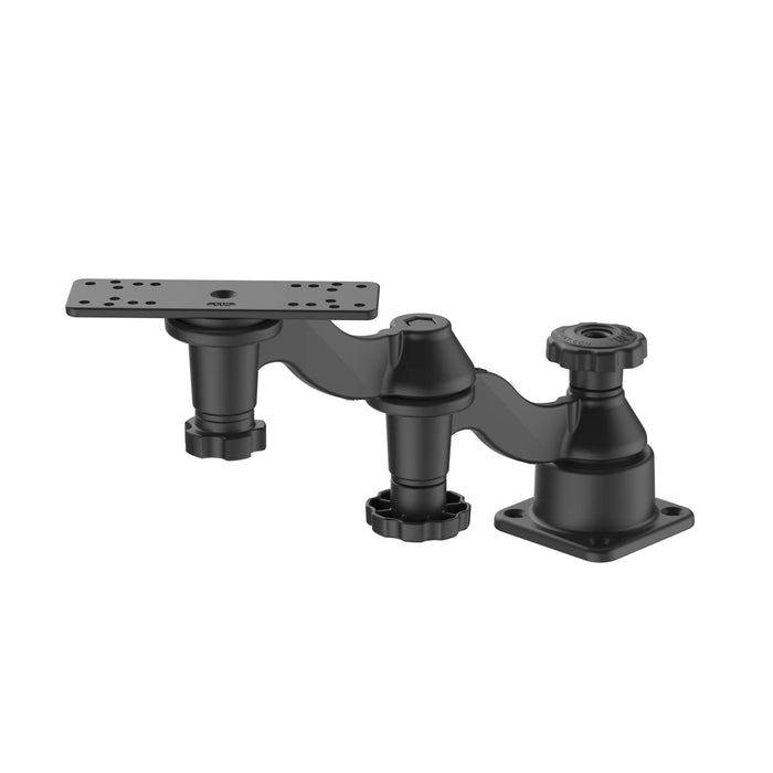 RAM Mounts Horisontell Dubbel Svängarm Marinelektronik (C-kula), bild 2